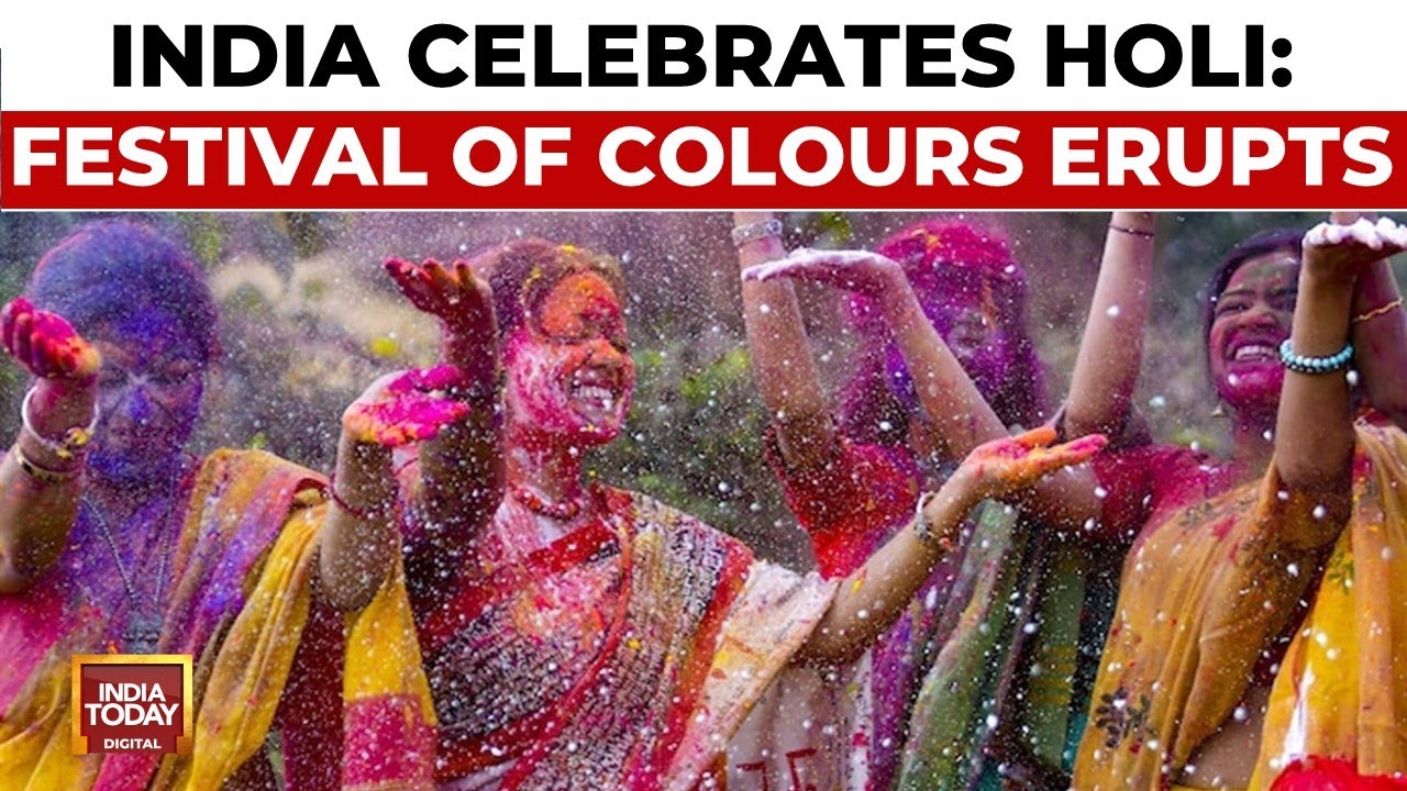 India Celebrates Holi: Festival Of Colours Grips Nation | India Today Exclusive