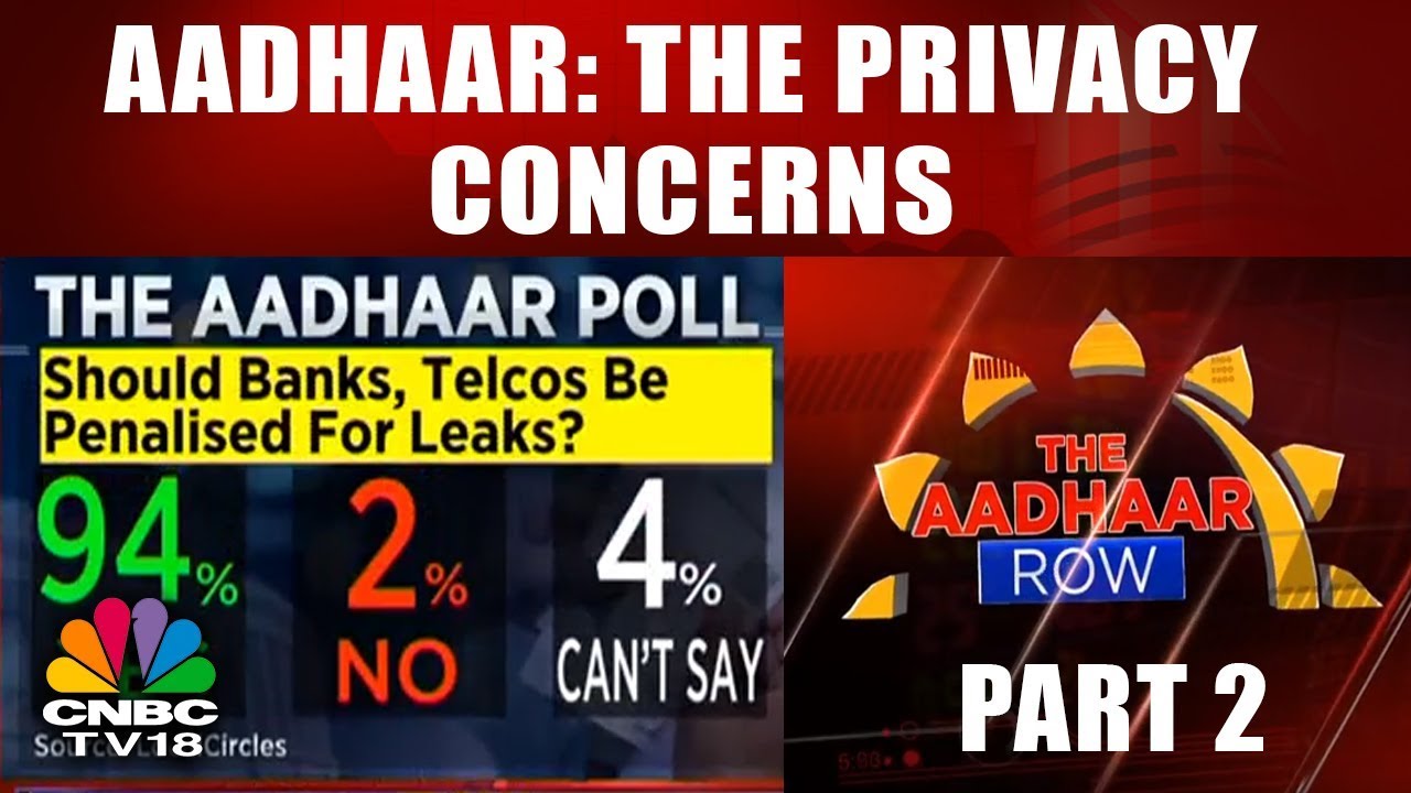 Aadhaar: The Privacy Concerns | The Aadhaar Row : Part 2 | CNBC TV18