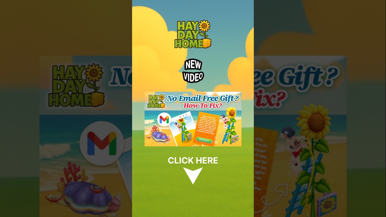 Didn&rsquo;t Get Your Hay Day Free Gift Email? (How to Activate Newsletters + Fix) #Hayday #haydaygameplay