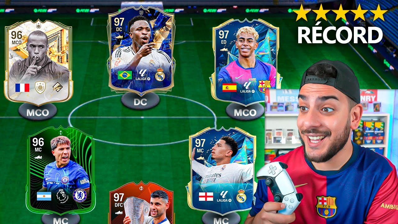 Consigo el FUT DRAFT Récord Actual de FC 2025 (94 Valoración)