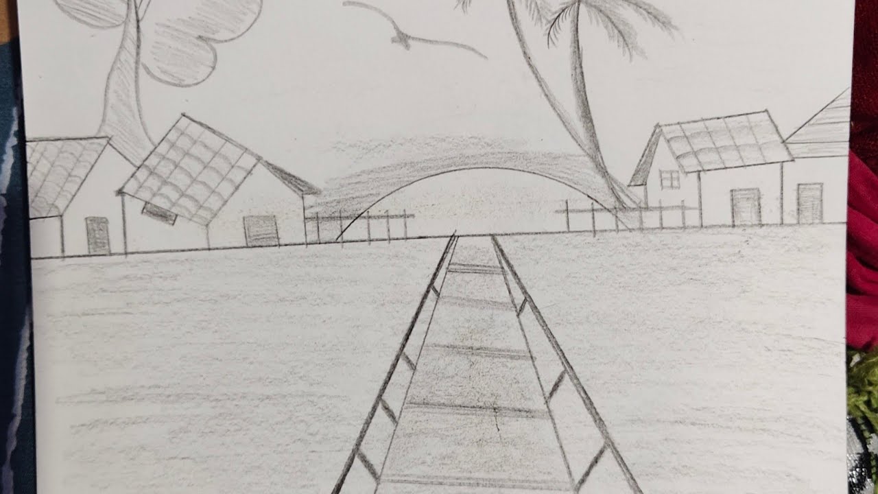 Nature drawing with pencil #pencildrawing 