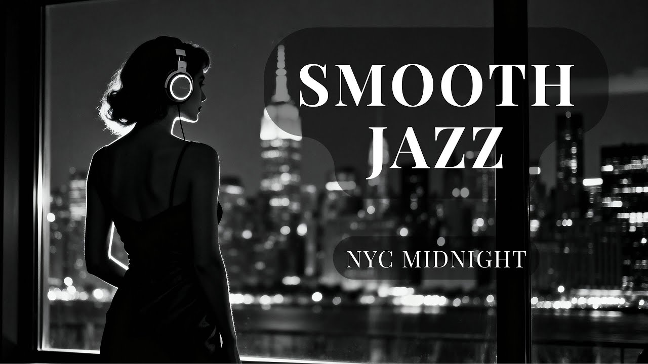 NYC Nighttime Jazz | Soothing Smooth Jazz Background Music for Focus