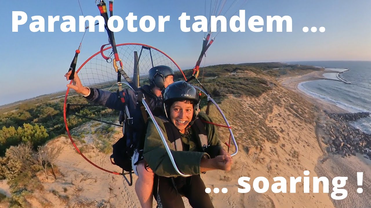 Paramotor tandem soaring adventure
