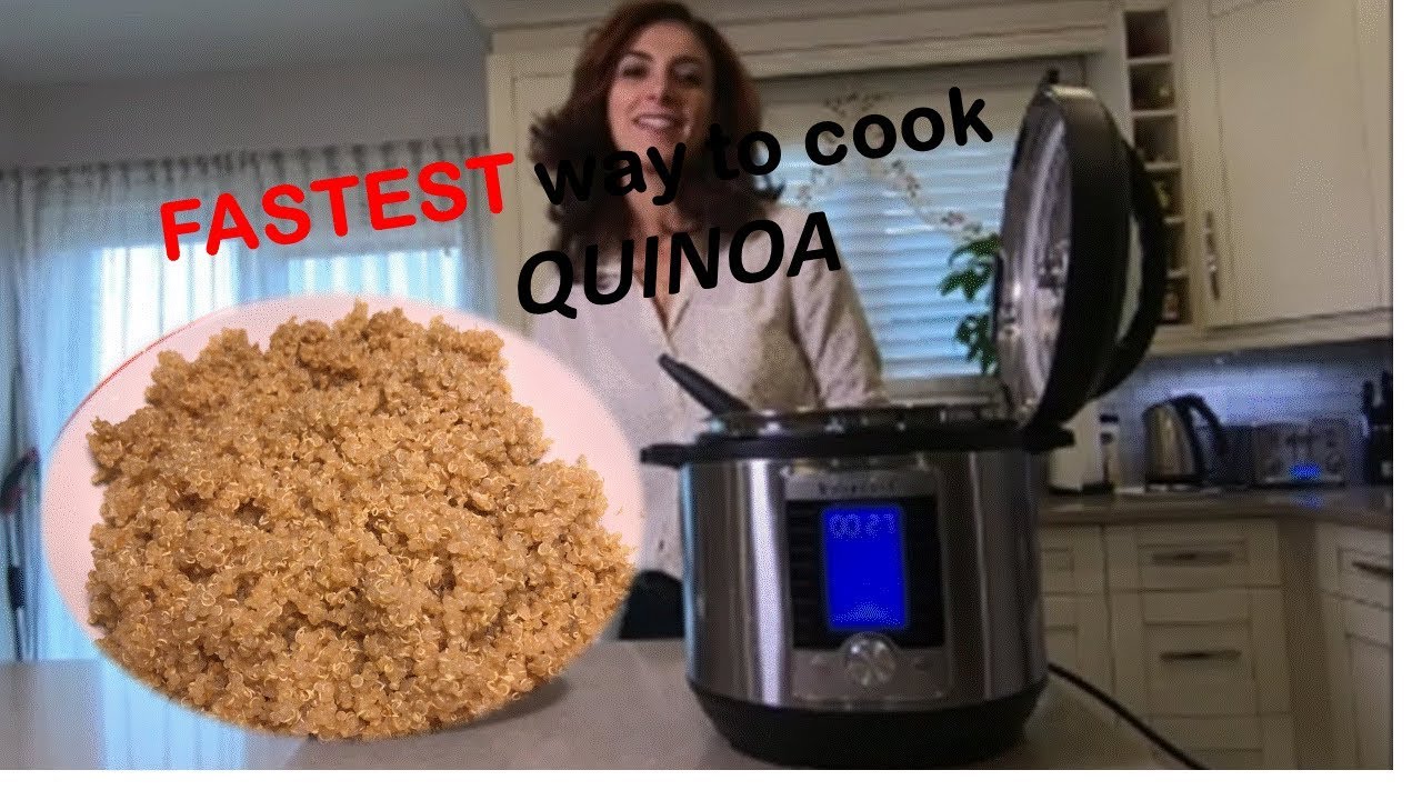 Pressure Cooker- Quinoa- A Step by Step Guide