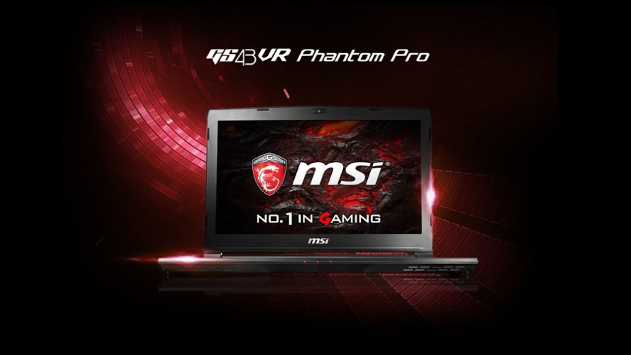 Видео обзор ноутбука MSI GS43VR 6RE-020RU Phantom Pro