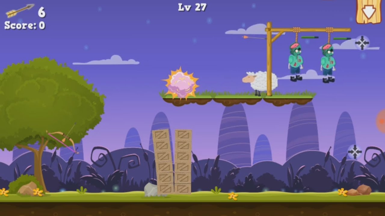 Save Zombie Bow Master Walkthrough 1 - 30