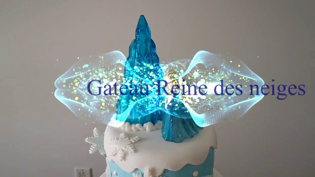 Gateau Reine des Neiges. Frozen cake