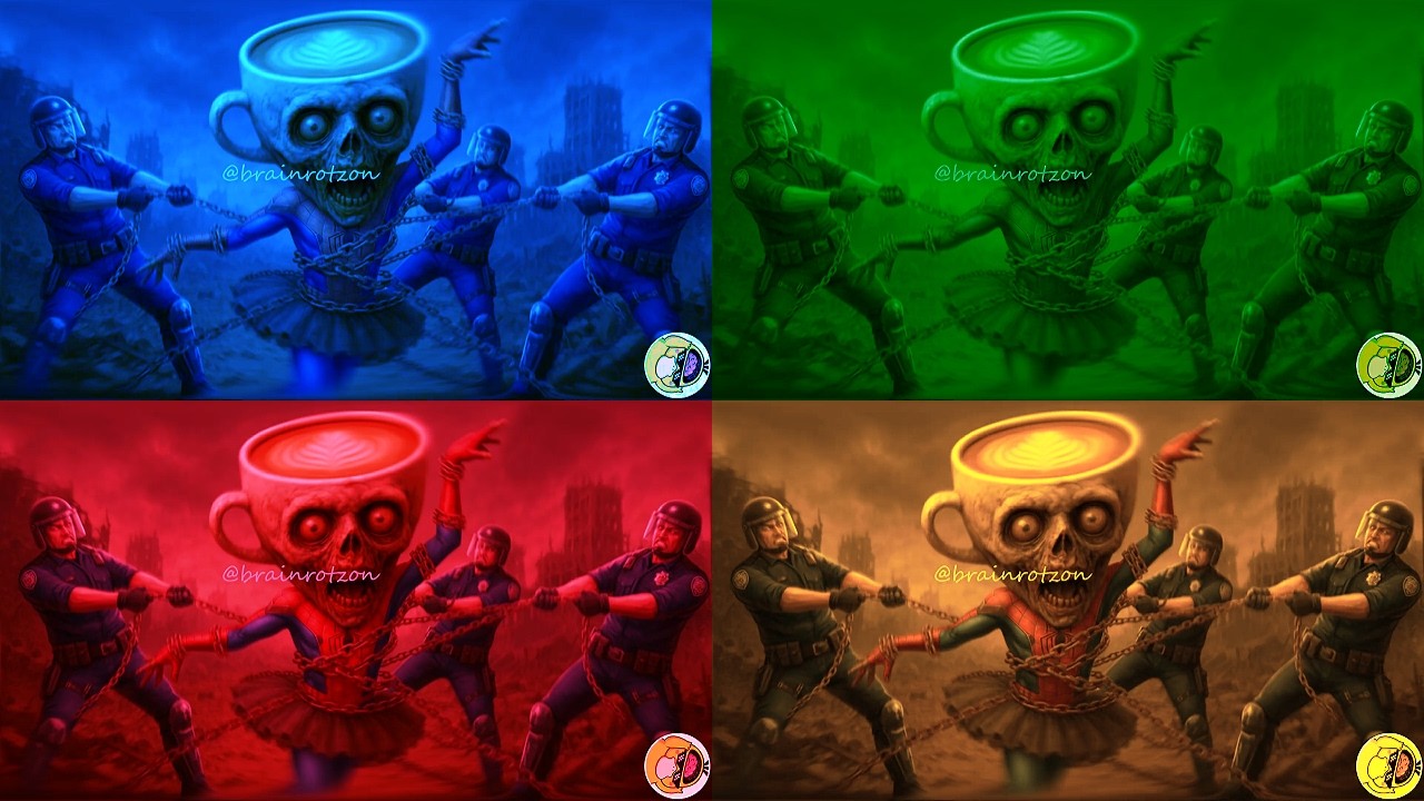 ITALIAN BRAINROT EXE 4 COLORS 4 MUSIC🎧#ItalianBrainrot #TungTungTung Sahur #TralaleroTralala #lyrics