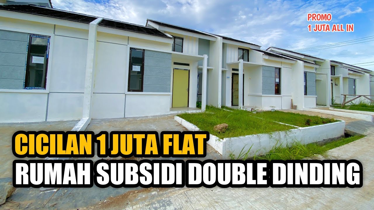 RUMAH MURAH CICILAN 1 JUTA FLAT SAMPAI LUNAS, CIBUNGBULANG TOWN HILL (CITOH)