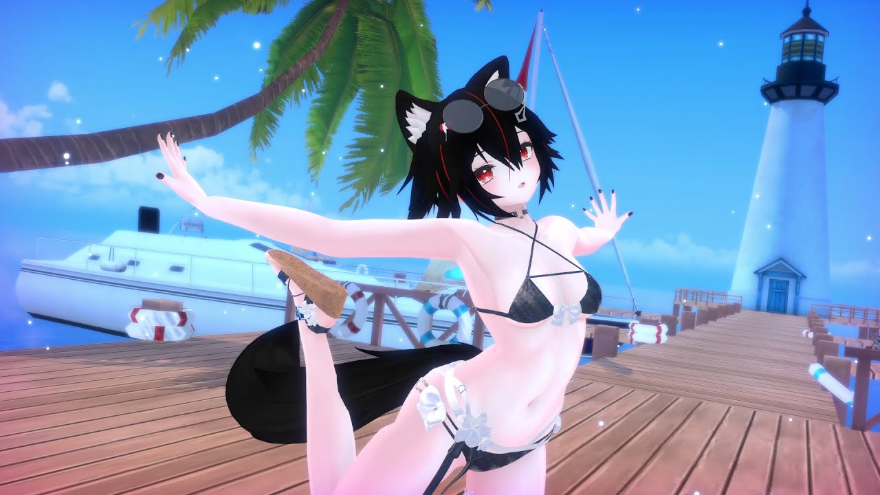 [VRC MMD] Cover Dance - DEEP BLUE SONG [iMarine Project]