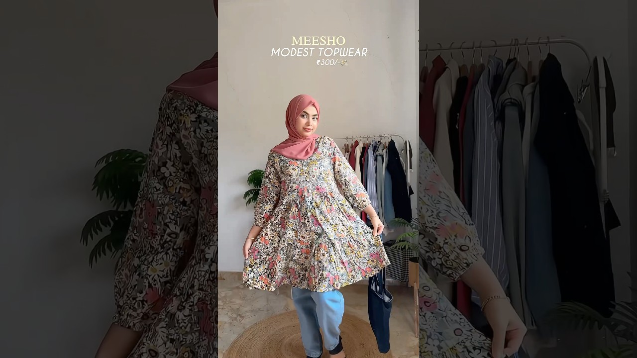 Meesho modest topwear haul #meeshohaul #meeshotopwear #meeshokurti #jeans