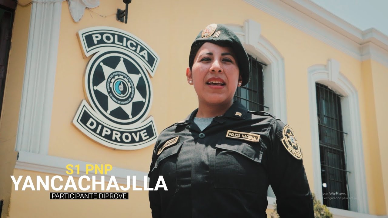 ESPECIALIZACIÓN EN IDENTIFICACIÓN VEHICULAR | DIPROVE - PNP