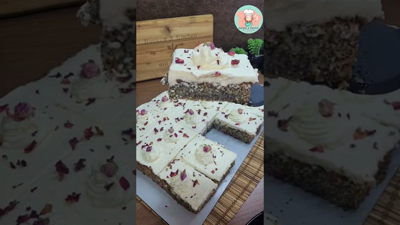 Türkischer Mohnkuchen