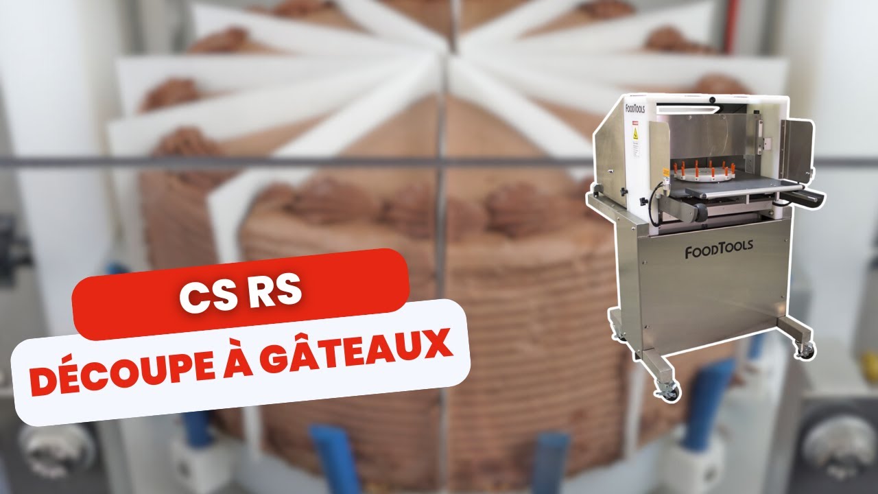 [FOCUS MACHINE 📹 ] La découpe à gâteaux CS RS