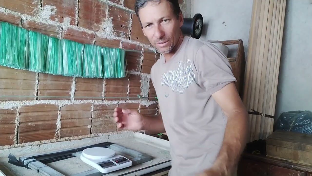 FABRICAÇÃO DE VASSOURAS DO COMEÇO AO FIM!