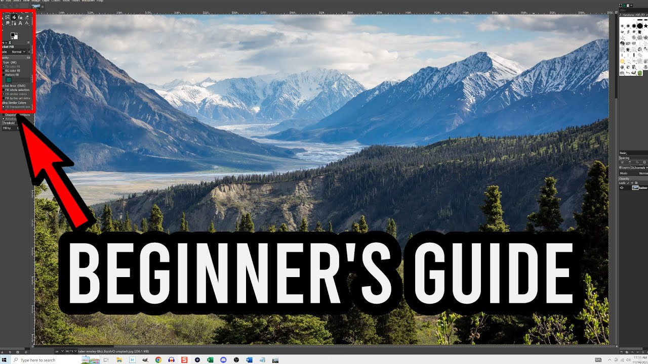 Как использовать GIMP (бесплатная альтернатива Photoshop): руководство для начинающих