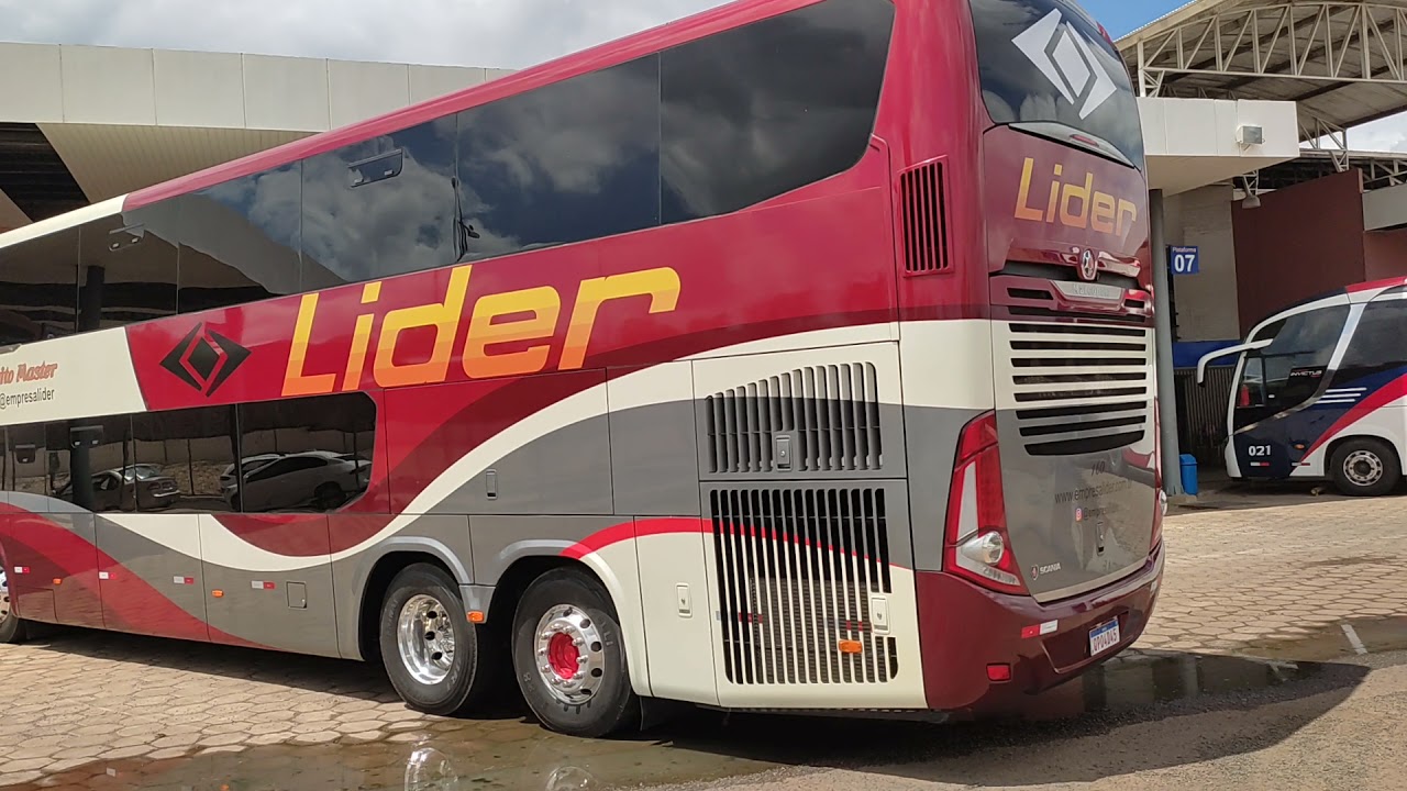 ônibus rodoviário: ÔNIBUS DD empresa LIDER do piuai , rodoviária de Floriano PI