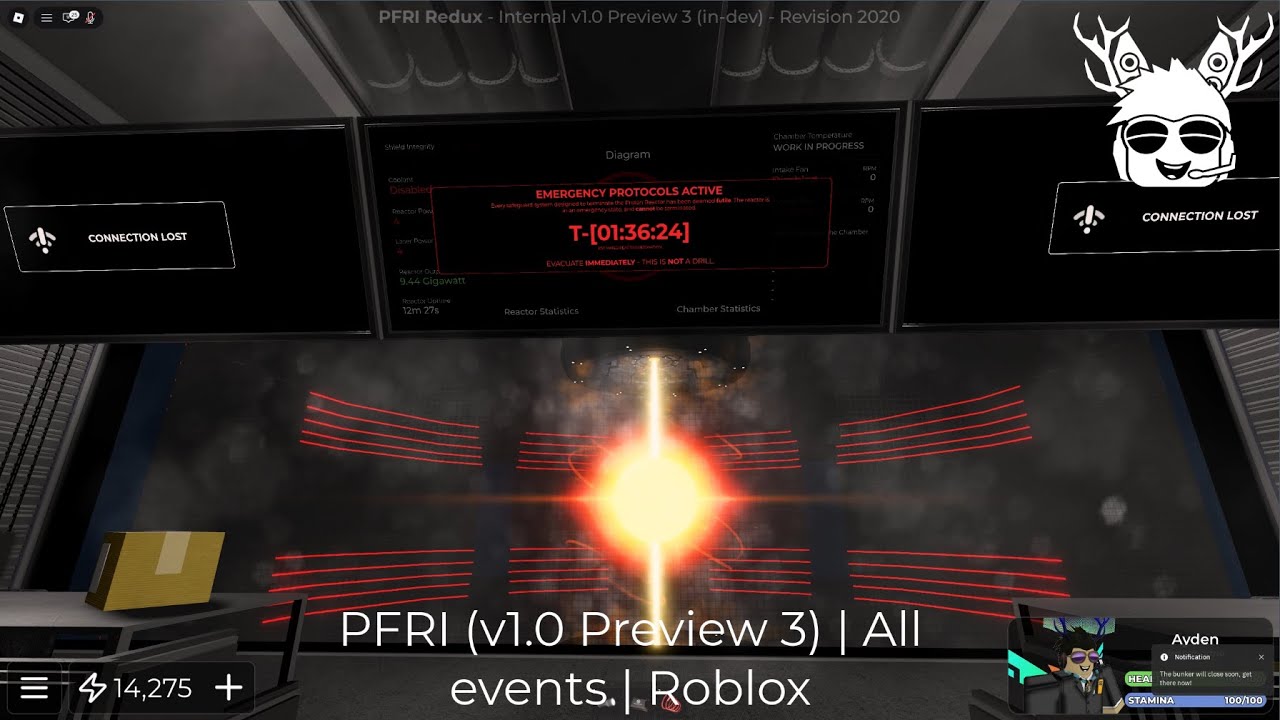 PFRI (v1.0 Preview 3) | All events | Roblox