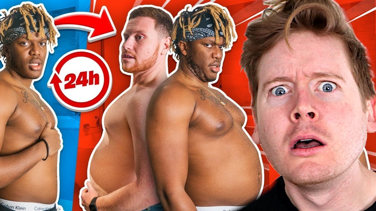 SIDEMEN MOST WEIGHT GAINED IN 24 HOURS REACTION