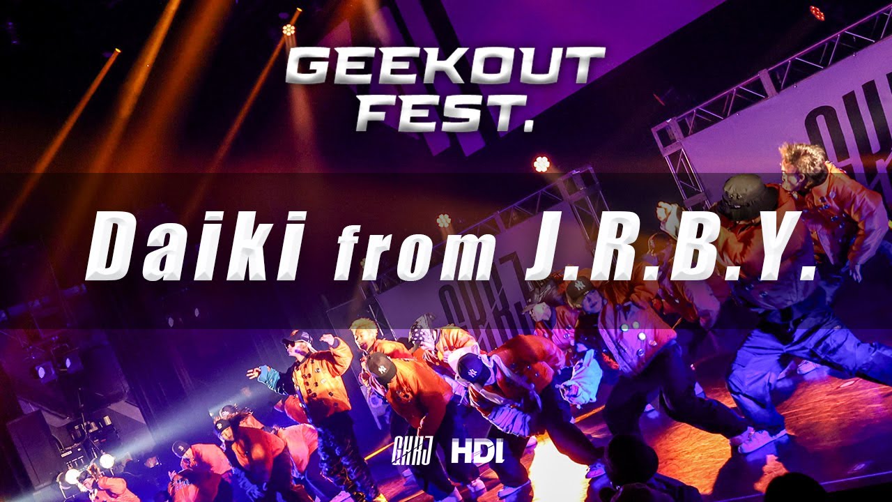Daiki from J.R.B.Y.  - GEEKOUT FEST. 2023