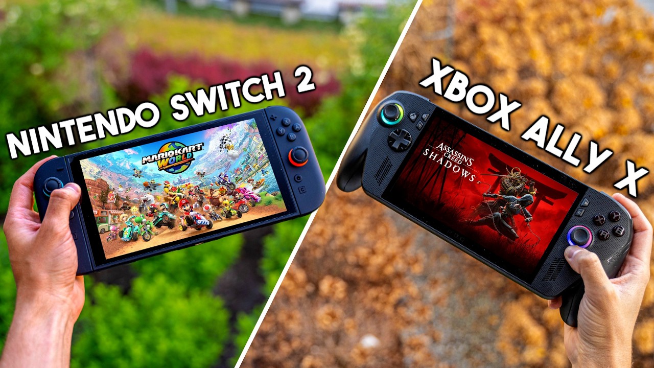 Xbox Ally X vs Nintendo Switch 2 - Comparison Review