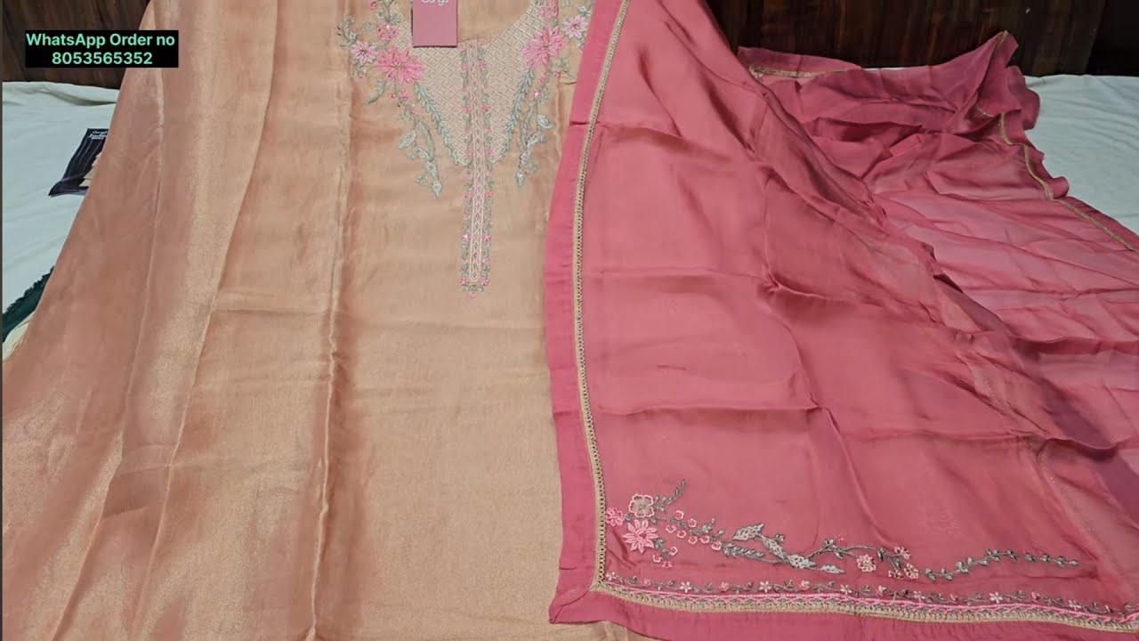 Ganga Suit की बहुत प्यारी कलेक्शन बिल्कुल नए डिज़ाइन😍🔥 #8053565352