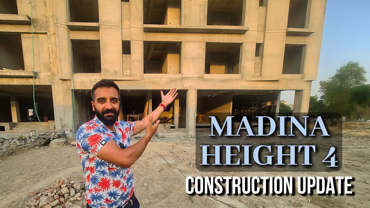 Madina Height 4 Latest Construction Update | April 2025 | Design & Build