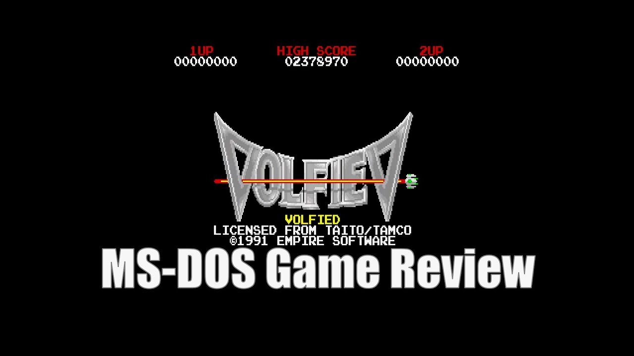 Volfied - 1991 - MS-DOS Game Review