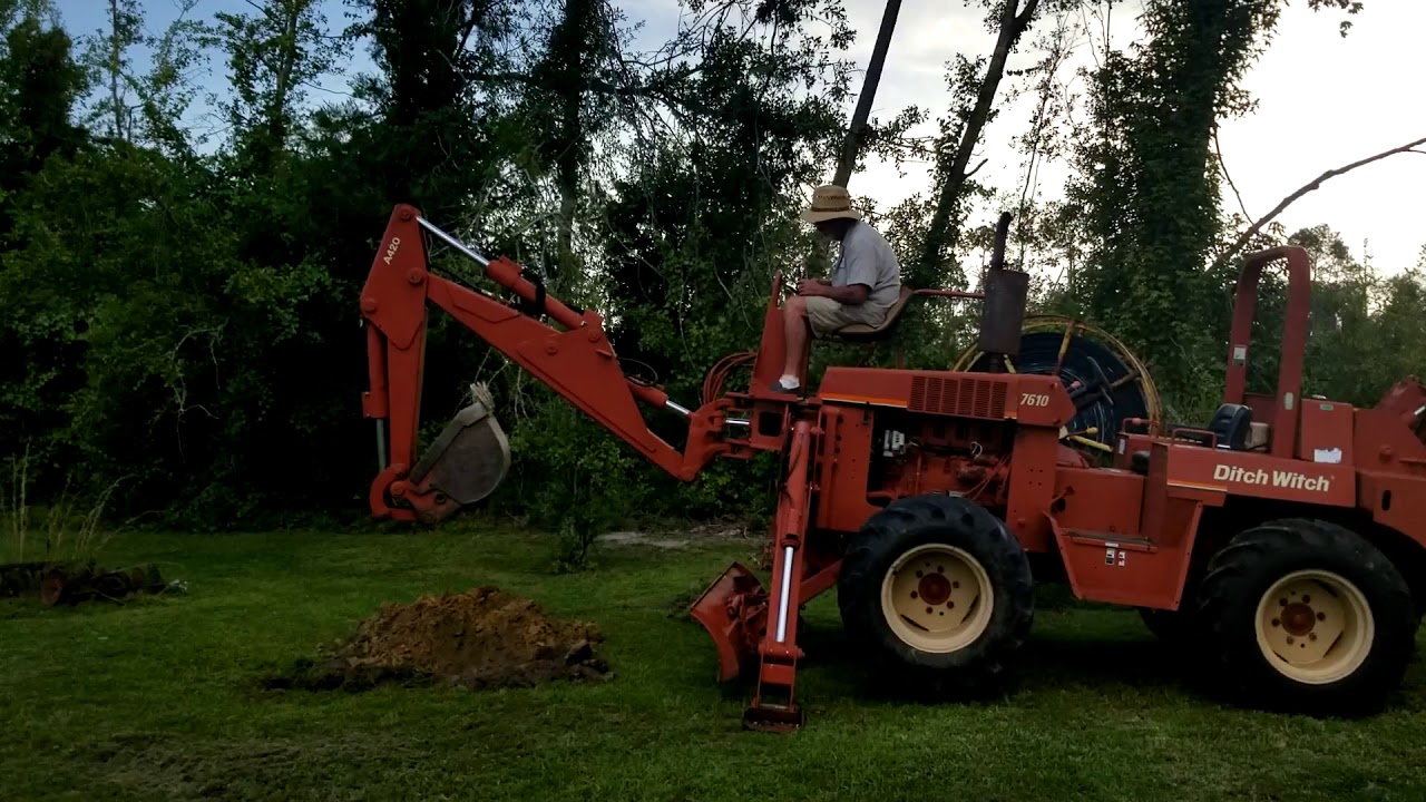 1997 Ditch Witch 7610 - Equipment Demonstration