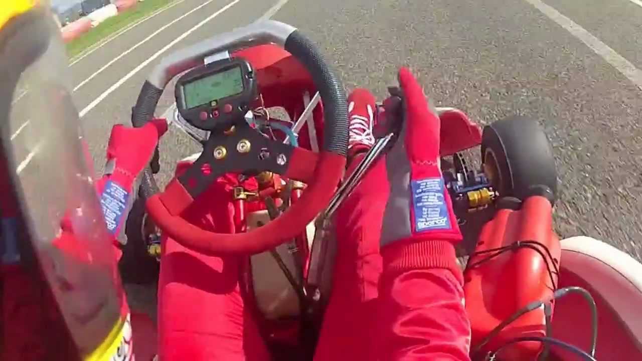 Kart Birel 125 tm k9c Go pro hd hero 2 Motorsport