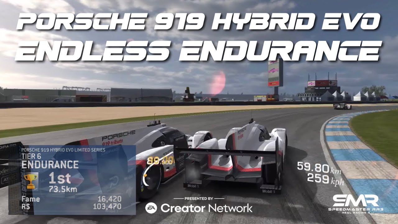 Porsche 919 Hybrid EVO Endless Endurance - Limited Series - 20 Lap Test