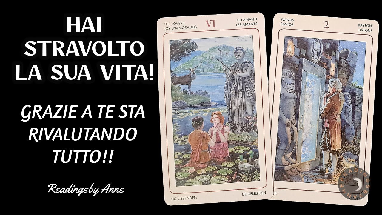 ⚡ Hai scombussolato la sua vita 💥  Ora mette in discussione tutto #letturatarocchi