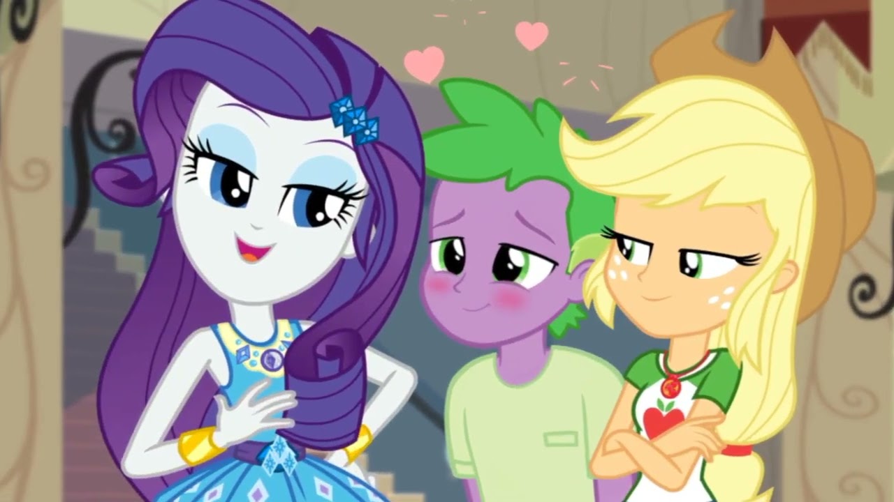 MLP Spike X Rarity Sparity,RariSpike (Never Gonna Give You Up)