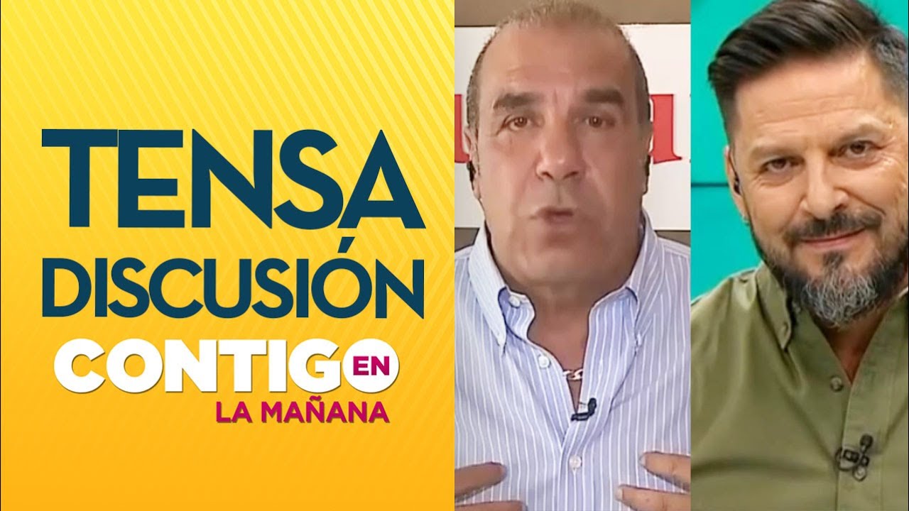 El tenso debate entre Rafa Cavada y Checho Hirane sobre la primera línea - Contigo en La Mañana