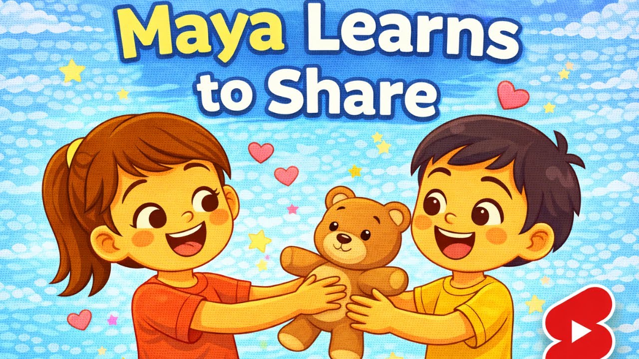 Sharing Is Caring 🧸 | Kids Story with Maya