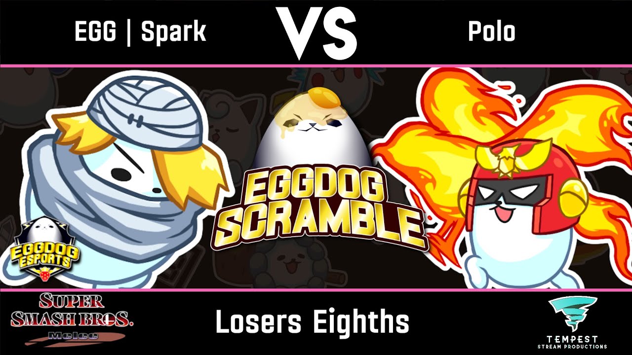 EGG | Spark (Sheik) vs Polo (Captain Falcon) - Losers Eighths - Eggdog Scramble 2
