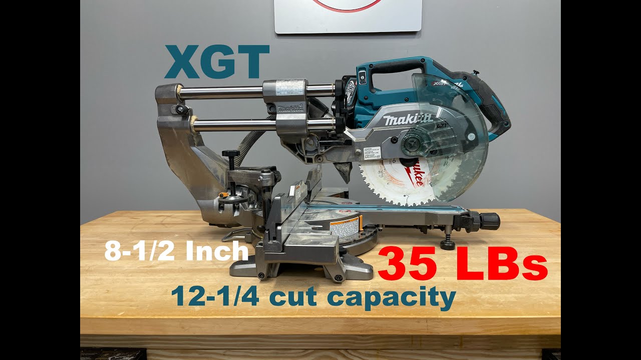 Обзор торцовочной пилы Makita 40v XGT 8-1/2 дюйма с двумя режущими кромками | GSL02 / LS002 | ep.1
