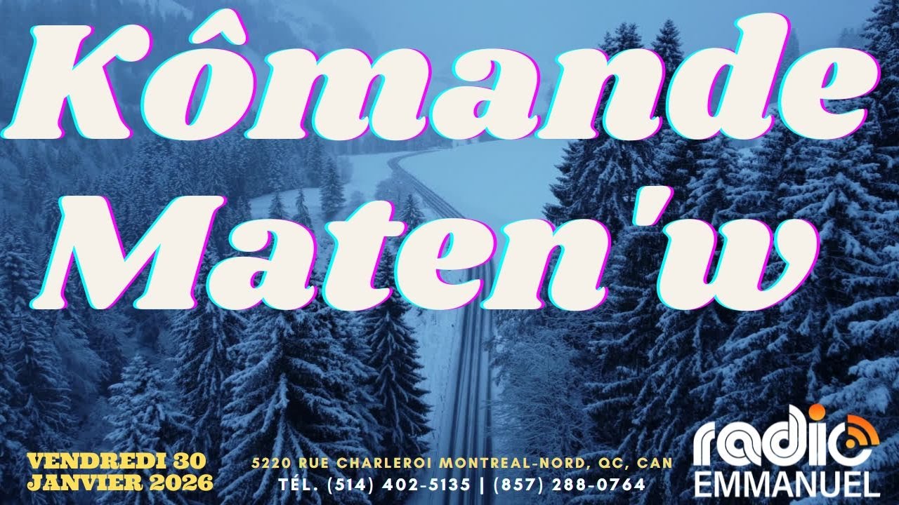 KÔMANDE MATEN'W | RADIO EMMANUEL | PIERRE BINSE ROCHE