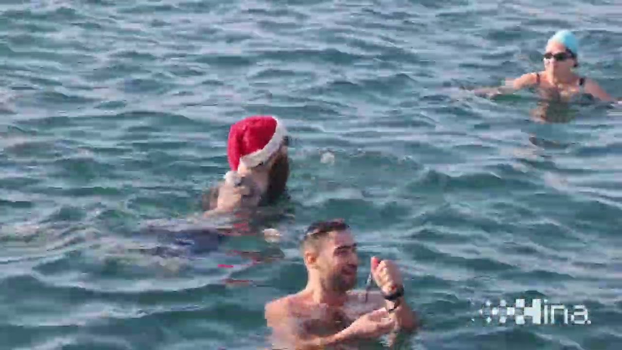 Zadar - Novogodišnje kupanje na Morskim orguljama