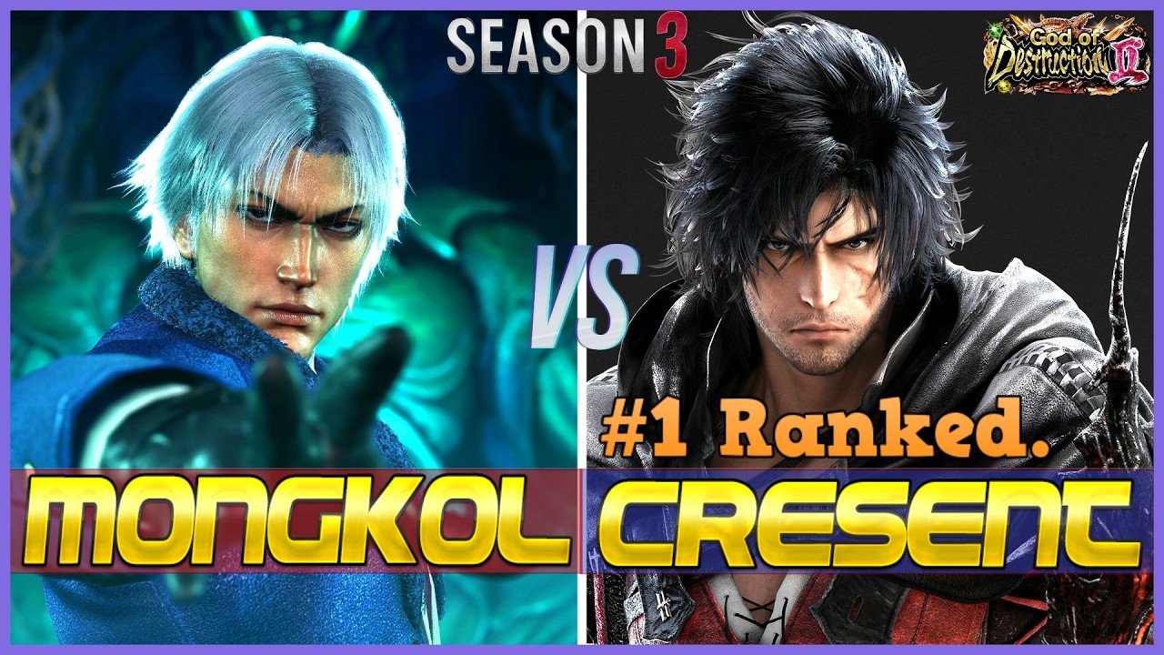 T8 S3 ▰ CRESCENT (#1 Ranked Clive) Vs MONGKOL (Lee) ▰ Tekken 8 High Level Gameplay