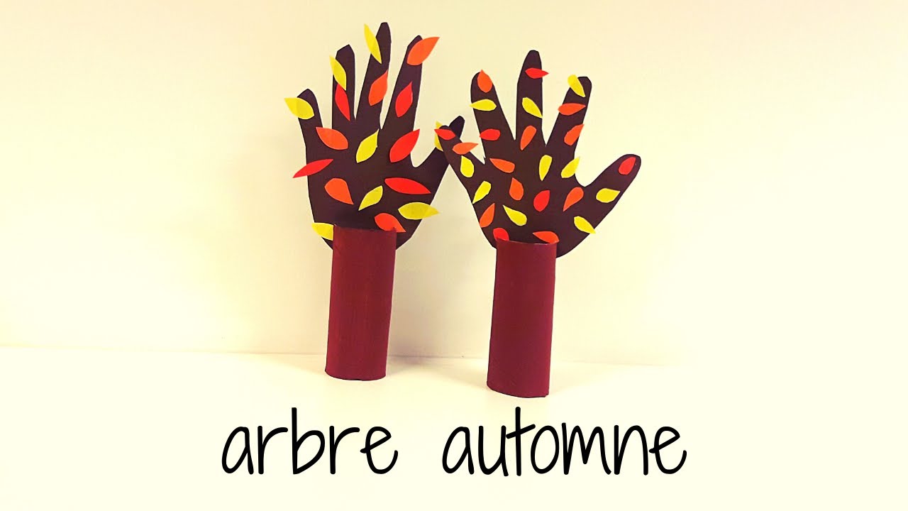 bricolage arbre automne