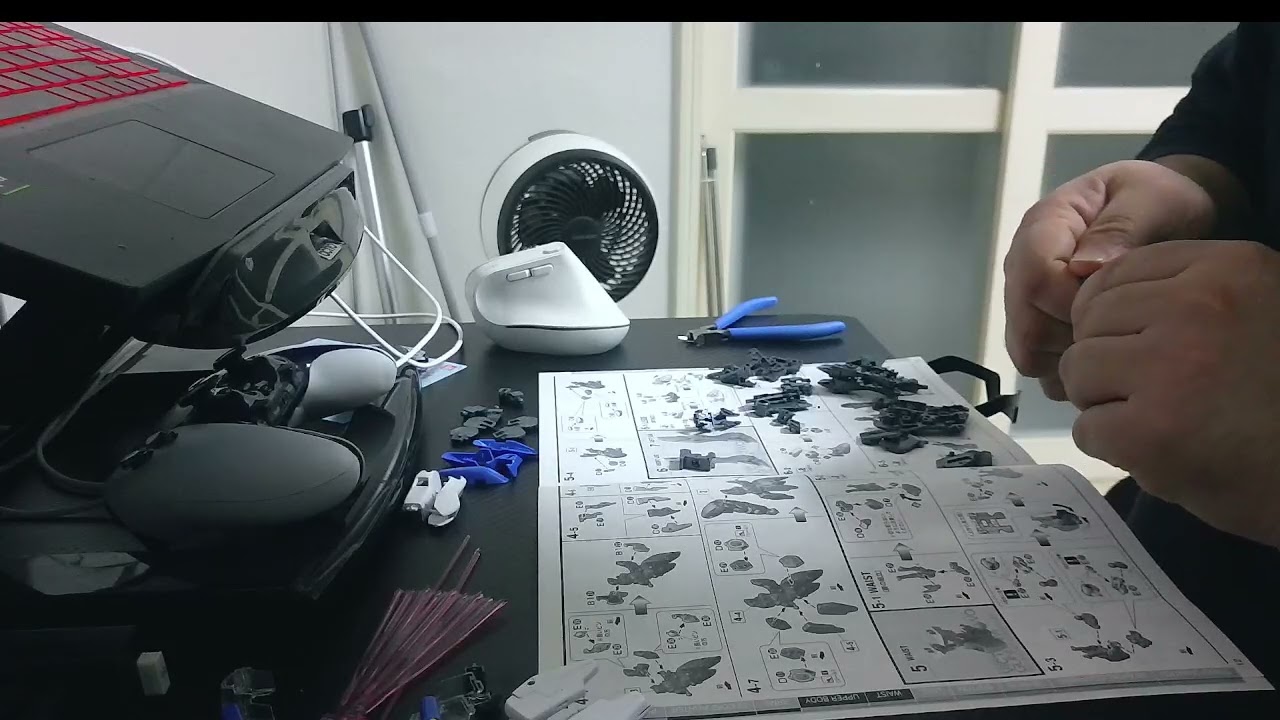 MG V2건담  Ver.Ka 조립(3)