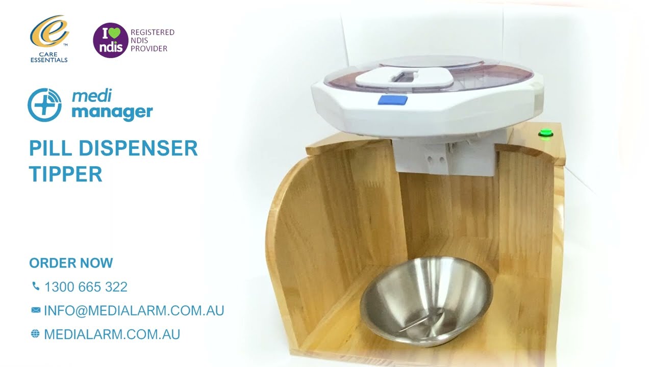 Medi Manager - Pill Dispenser Tipper