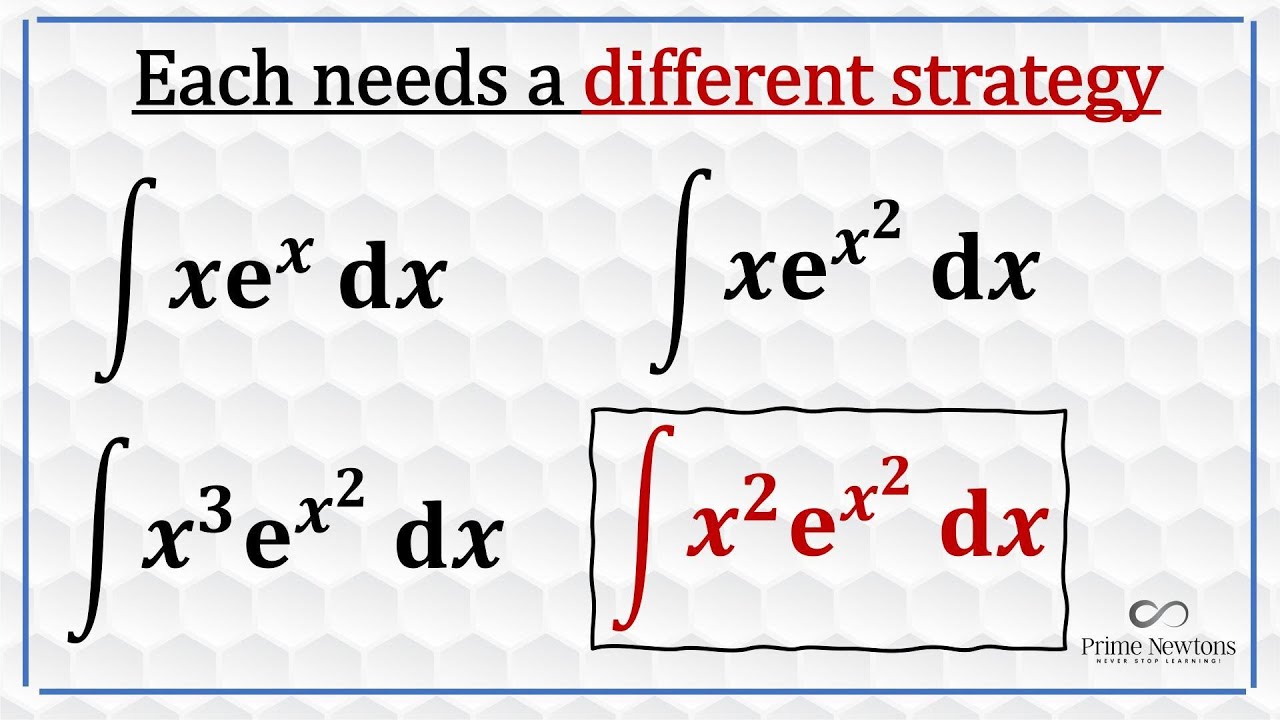 Strategies for integrating  x^n e^(x^m)
