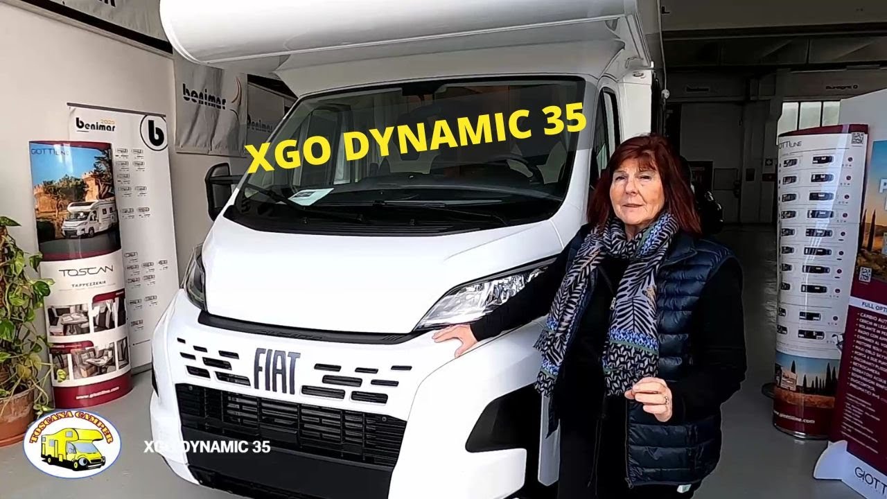 Scopri il camper mansardato XGO DYNAMIC 35: Gabriella di Toscana Camper te lo presenta