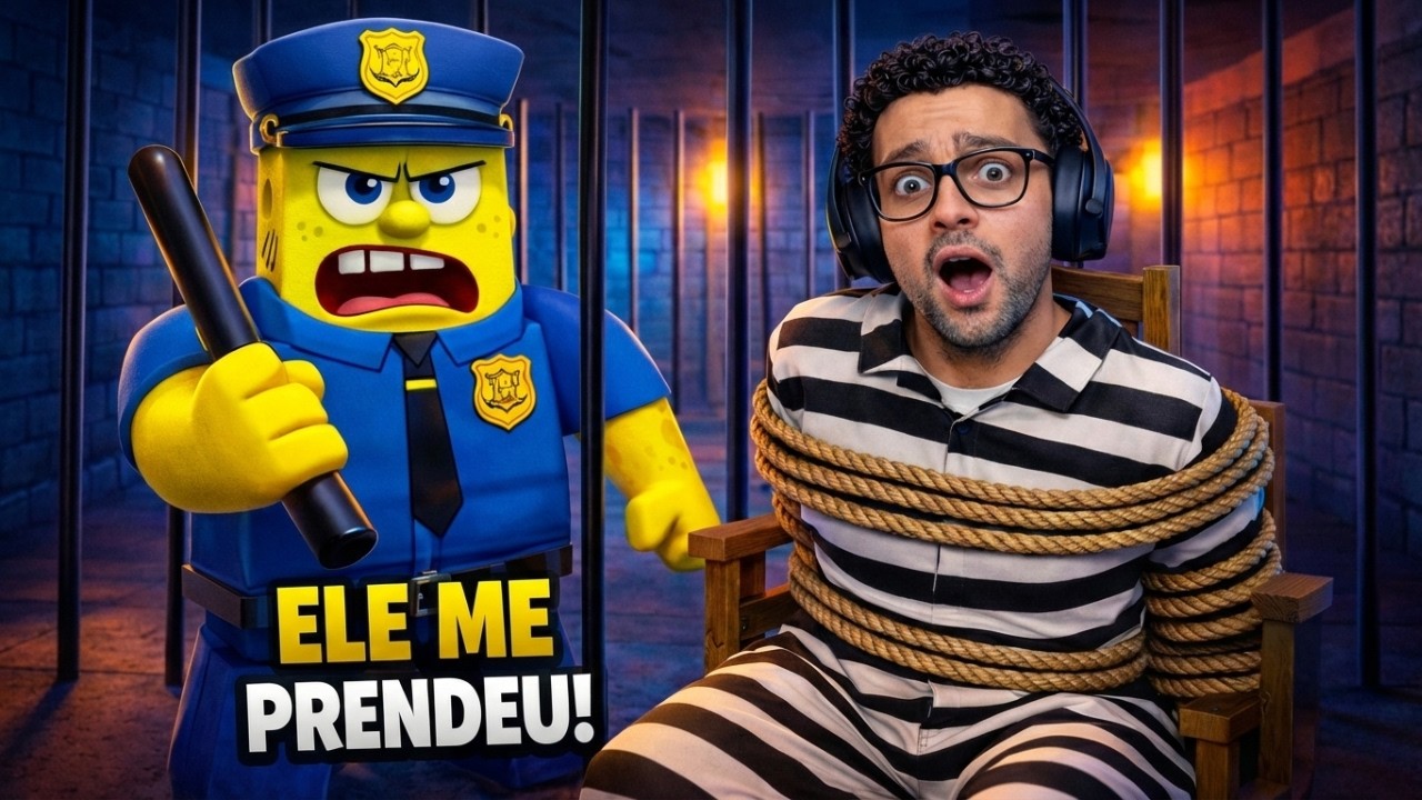 🔓 FUGI DA PRISÃO DO BOB ESPONJA NO ROBLOX! 😱 (Barry's Prison Run)