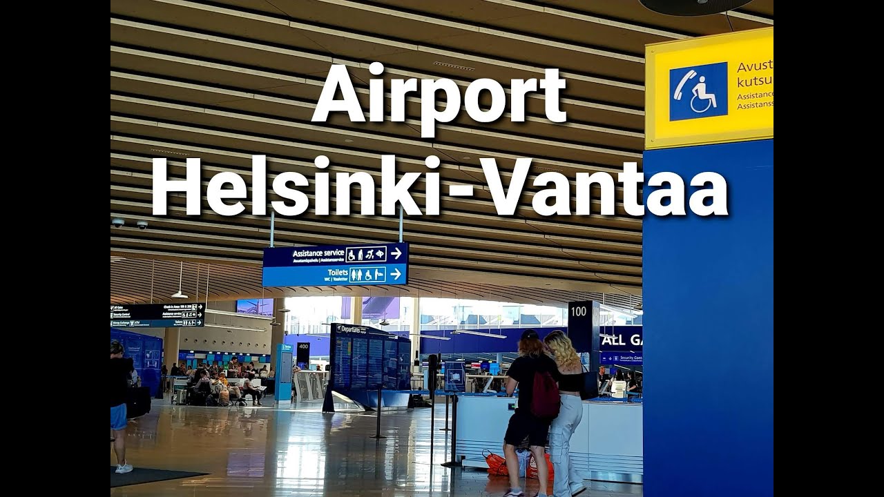 Airport Helsinki-Vantaa. Едем на городском поезде. Быстрый ролик 7 минут #airport #helsinki #finland
