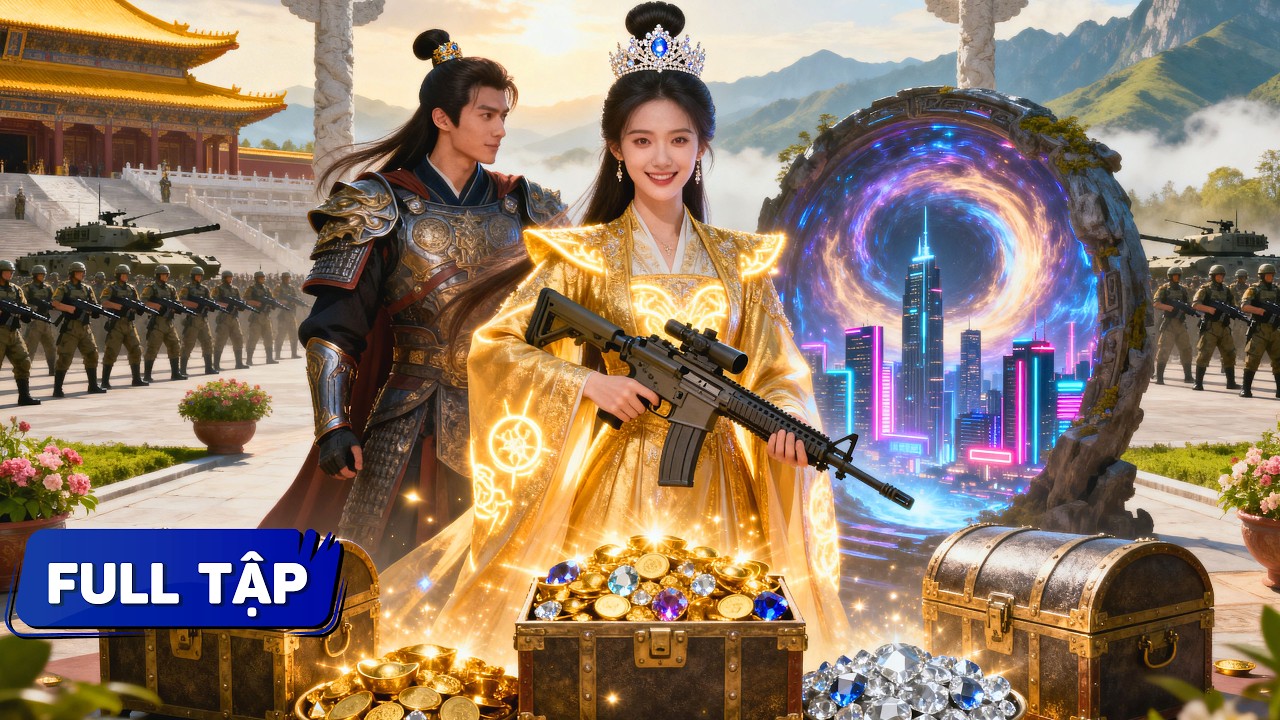 Mở c&aacute;nh cửa xuy&ecirc;n kh&ocirc;ng giữa 2 thời đại, c&ocirc; g&aacute;i v&ocirc; t&igrave;nh trở th&agrave;nh tay bu&ocirc;n vũ kh&iacute; số 1 kinh th&agrave;nh