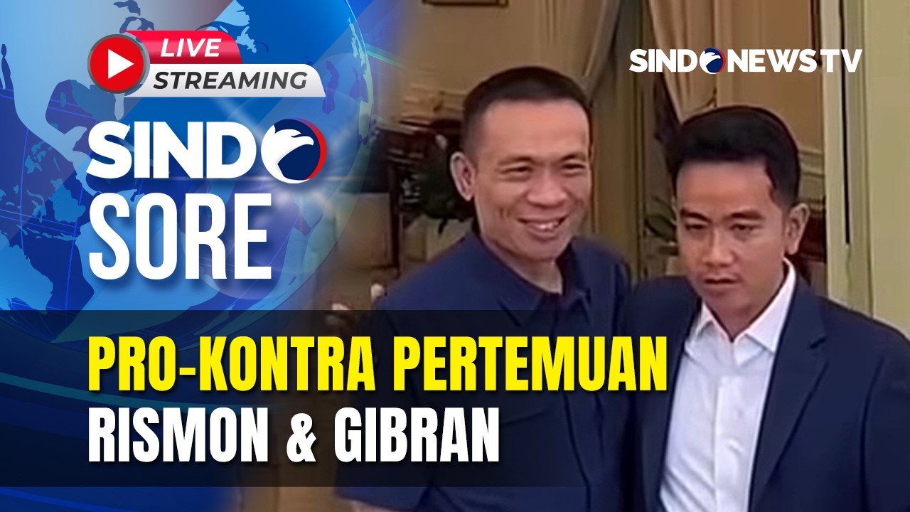 🔴PRO-KONTRA PERTEMUAN RISMON & GIBRAN | LIVE | SINDO SORE | 16/03