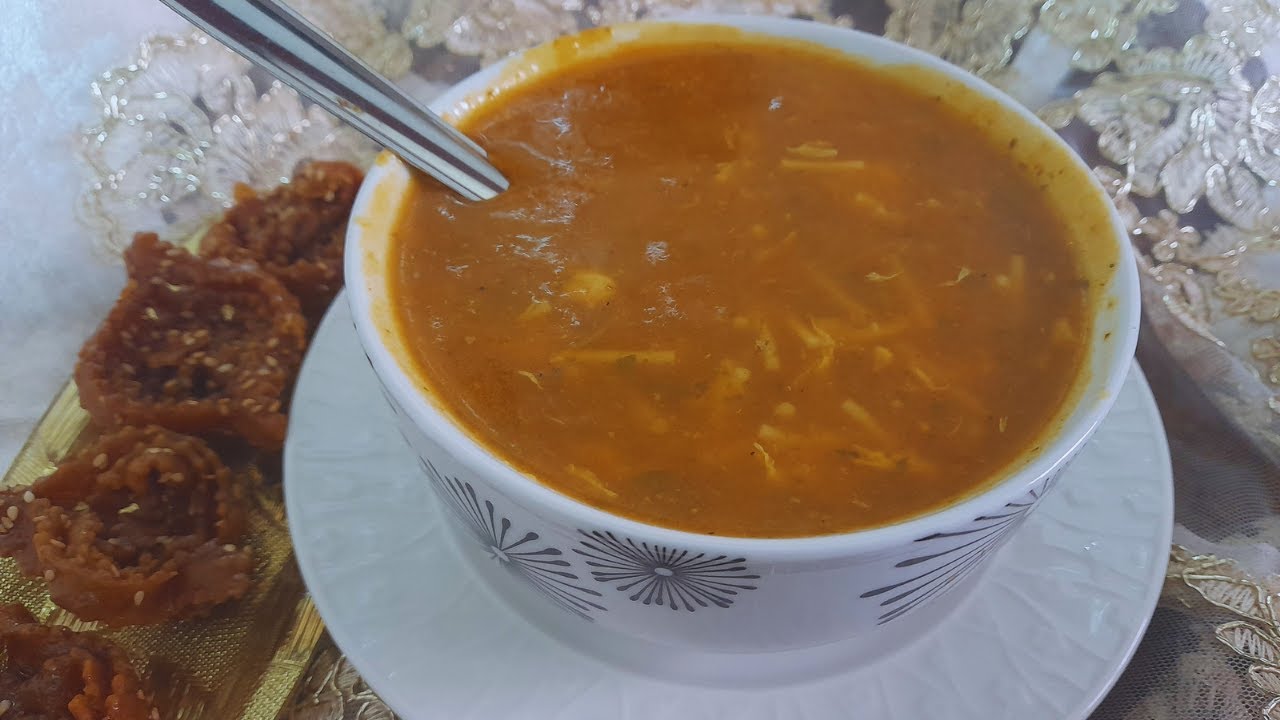 الحريرة سريعة التحضير المغربية على أصولها لذيذة بأسهل طريقة cuisine marocaine